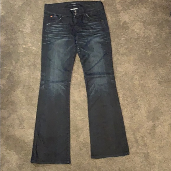 Hudson Dark Wash Jeans - Picture 3 of 6